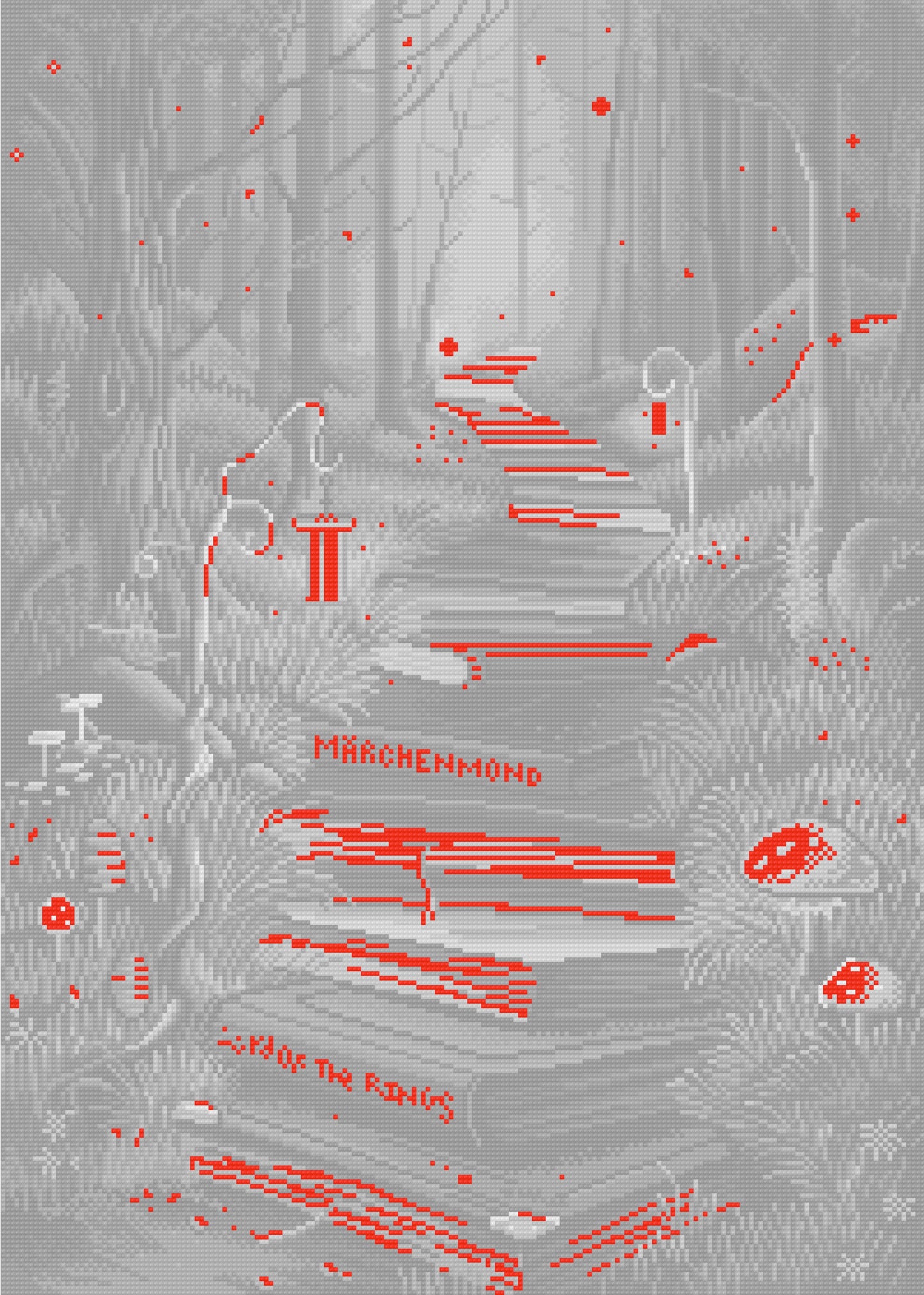 The Reader's Path | Pixel Charted | Ready To Ship