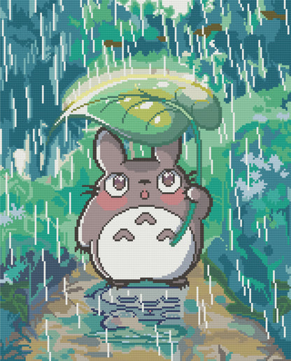 Out In The Rain | Pixel Charted | Ready to Ship