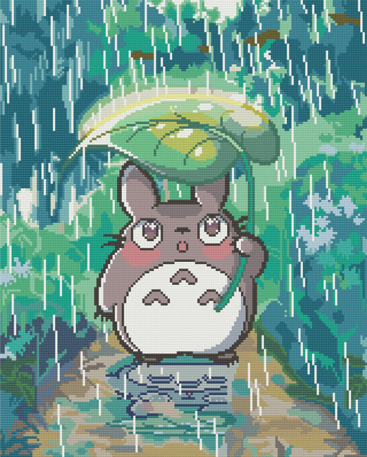 Out In The Rain | Pixel Charted | Ready to Ship