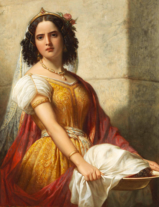 Salome With The Head Of John The Baptist | Jan Adam Kruseman | JadedGemShop X SingleAndPlacing