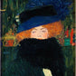 Dame mit Hut und Federboa | Gustav Klimt