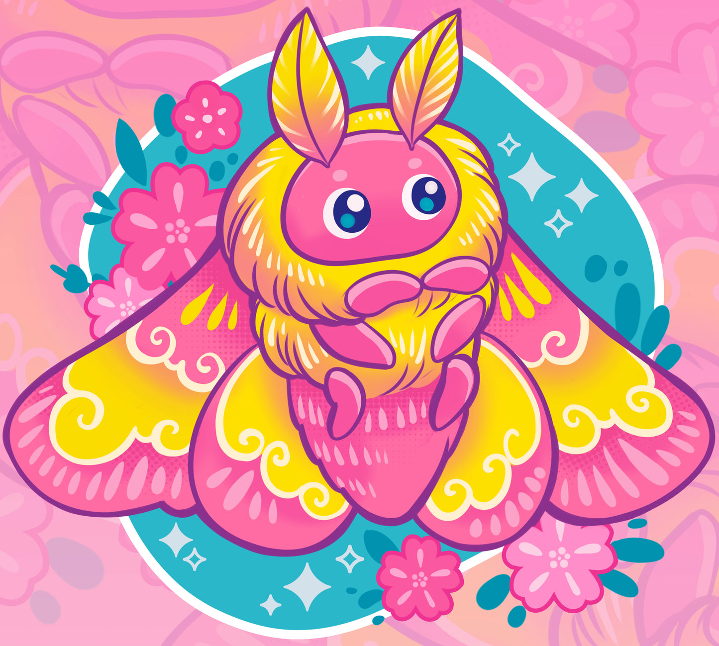 Lil Pink Moth
