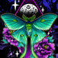 Lunamoth With The Moon