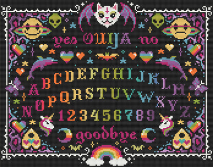 Nostalgic Ouija | Pixel Charted
