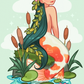 Koi Mermaid | Pixel Charted