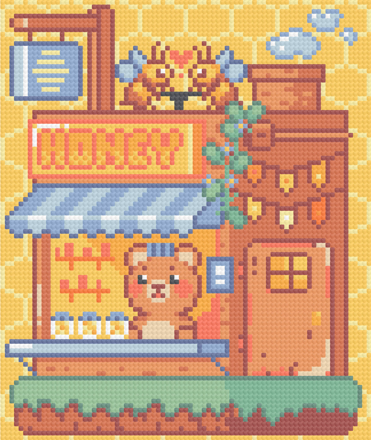 Honey Corner Shop | Pixel Charted