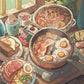 Hot Breakfast | Pixel Charted | Max Color