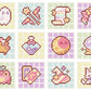 Pastel Witch Badges | Minis | Pixel Charted