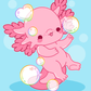 Rainbow Axolotl