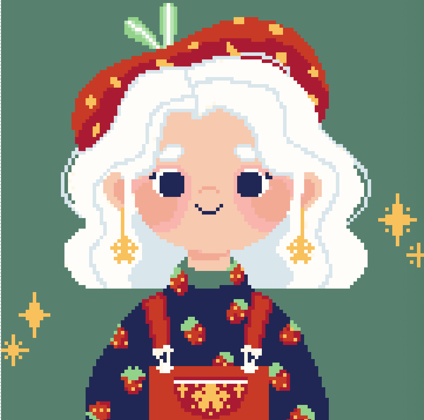 Fraise | Cross Stitch Conversion
