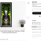 Maleficent | full set of drills, stickers, and blank canvas for Creatively Stitching