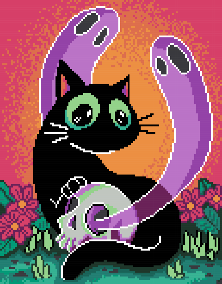 Ghostie Friends | Cross Stitch Conversion