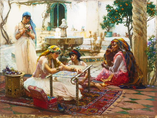 Four Women | Frederick Arthur Bridgman