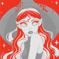 Chartreuse Sorceress | Pixel Charted | Ready To Ship