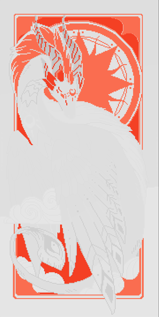 Dragon Of The Day | Pixel Charted | Ready To Ship