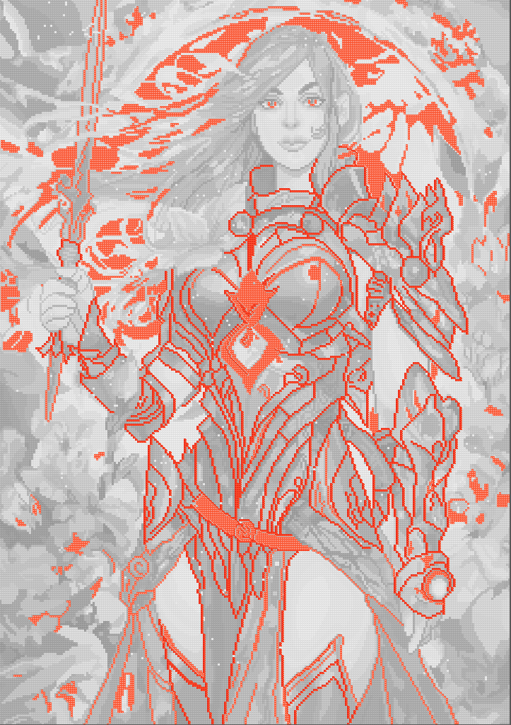 Warrior | Pixel Charted