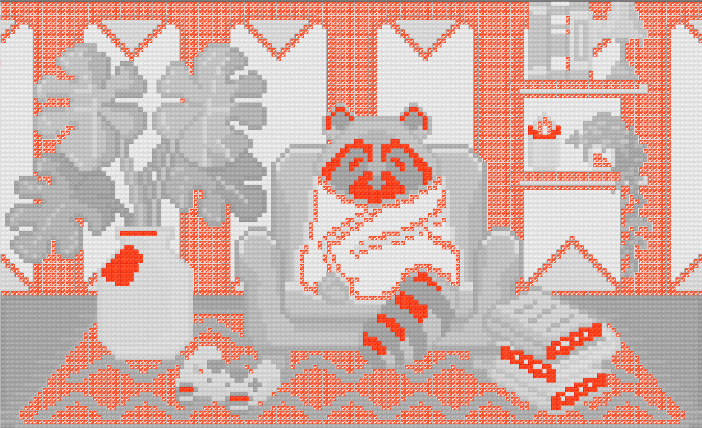 Lazy Sunday | Pixel Charted