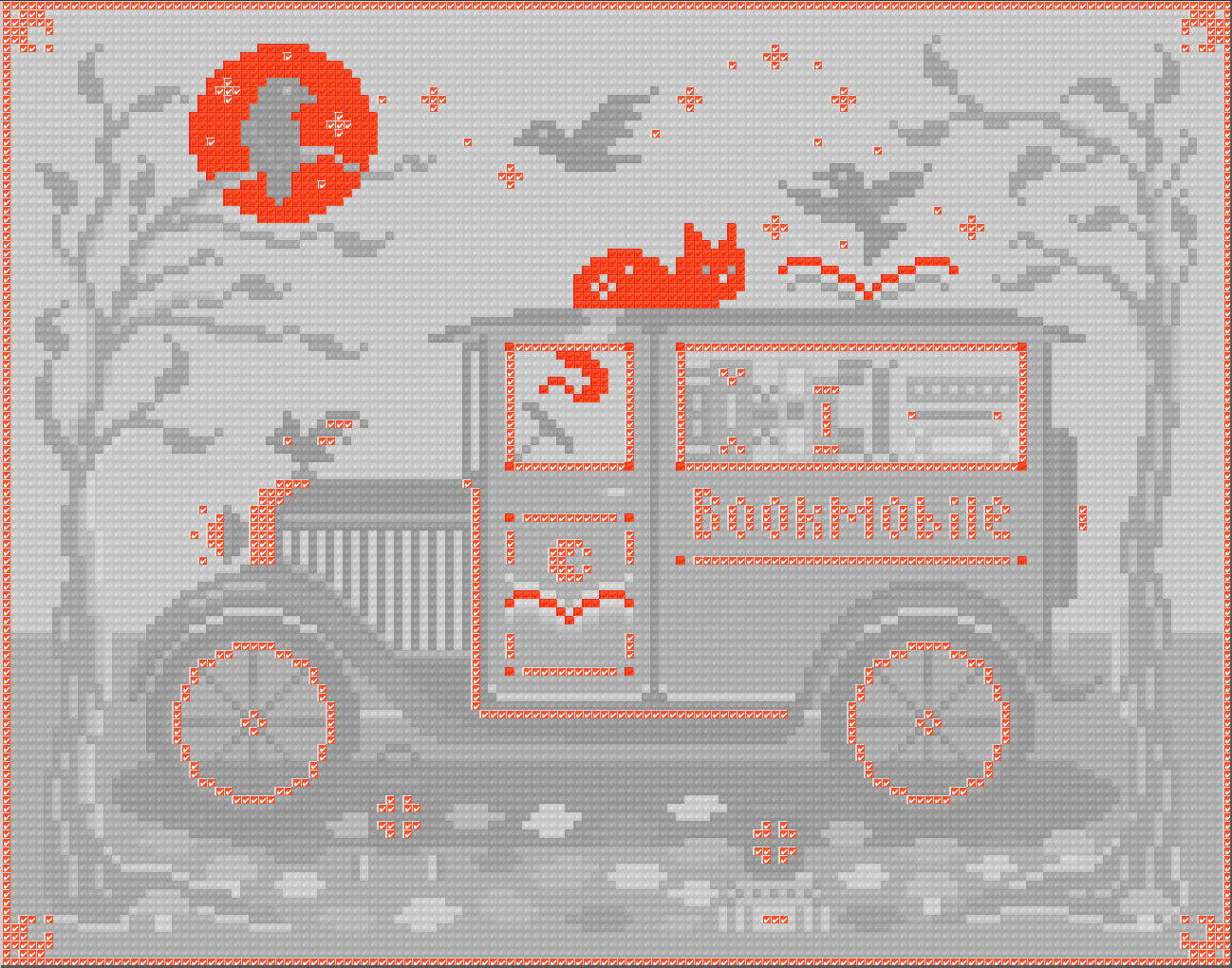 Midnight Book Mobile | Pixel Charted