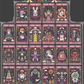 Nostalgic Major Arcana | Pixel Charted | Expert Sized XXL Kit
