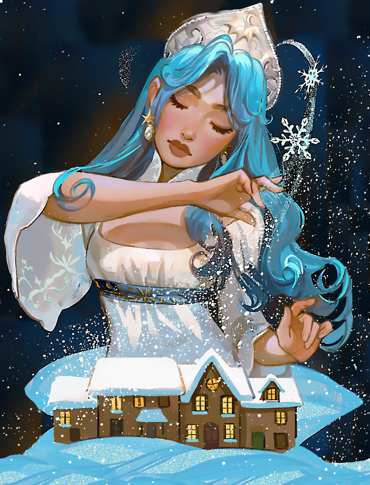 Queen Of Snow | Pixel Charted