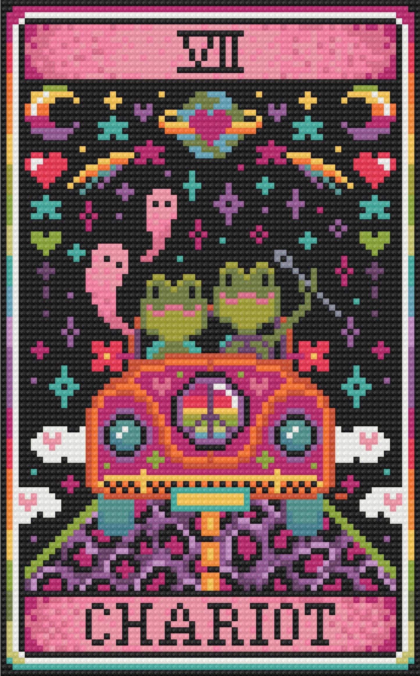 Chariot VII | Pixel Charted