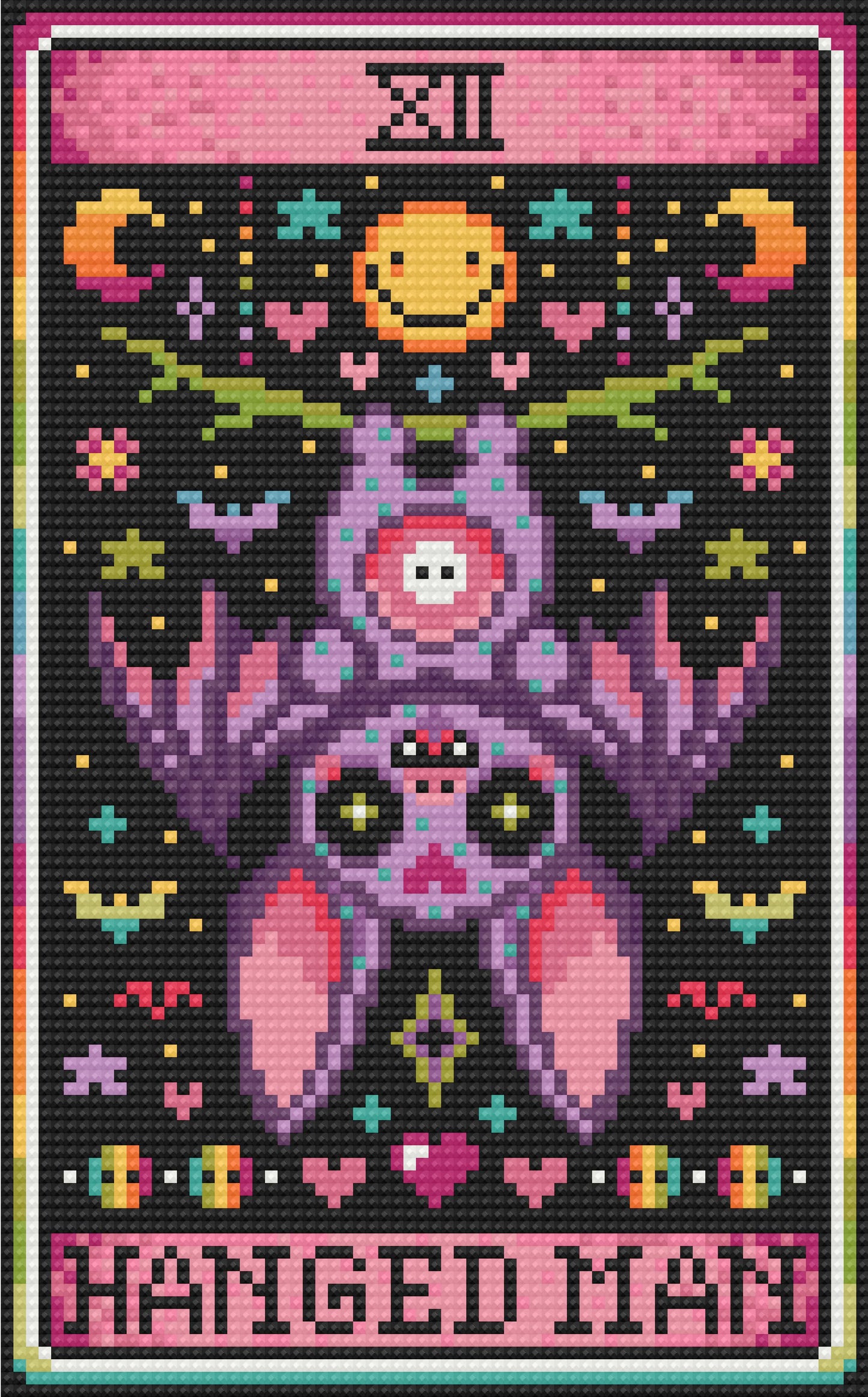 Hanged Man XII | Pixel Charted | Ready To Ship