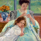 Young Mother Sewing | Mary Cassatt