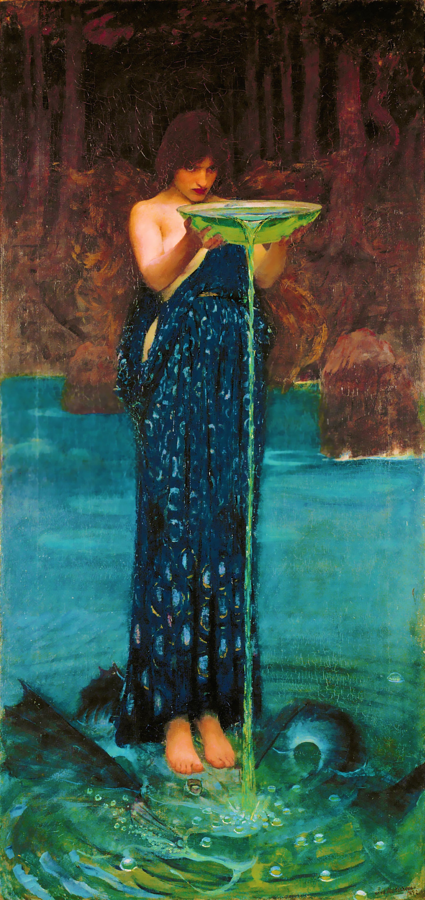 Circe Invidiosa | John William Waterhouse