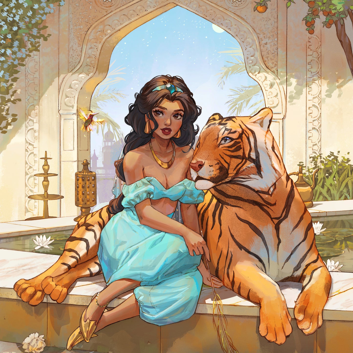 Waiting At The Palace