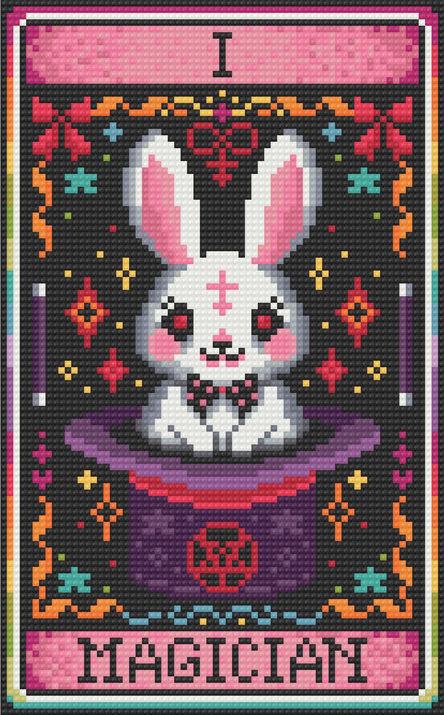 The Magician I | Pixel Charted