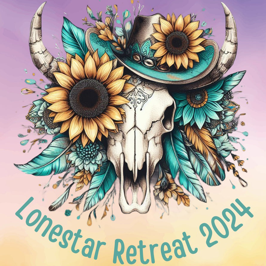 CUSTOM "The Lonestar Retreat 2024" Hand-charted