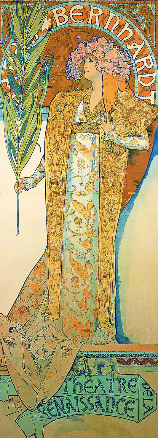 Poster for Victorien Sardou`s Gismonda | JadedGemShop X SingleAndPlacing