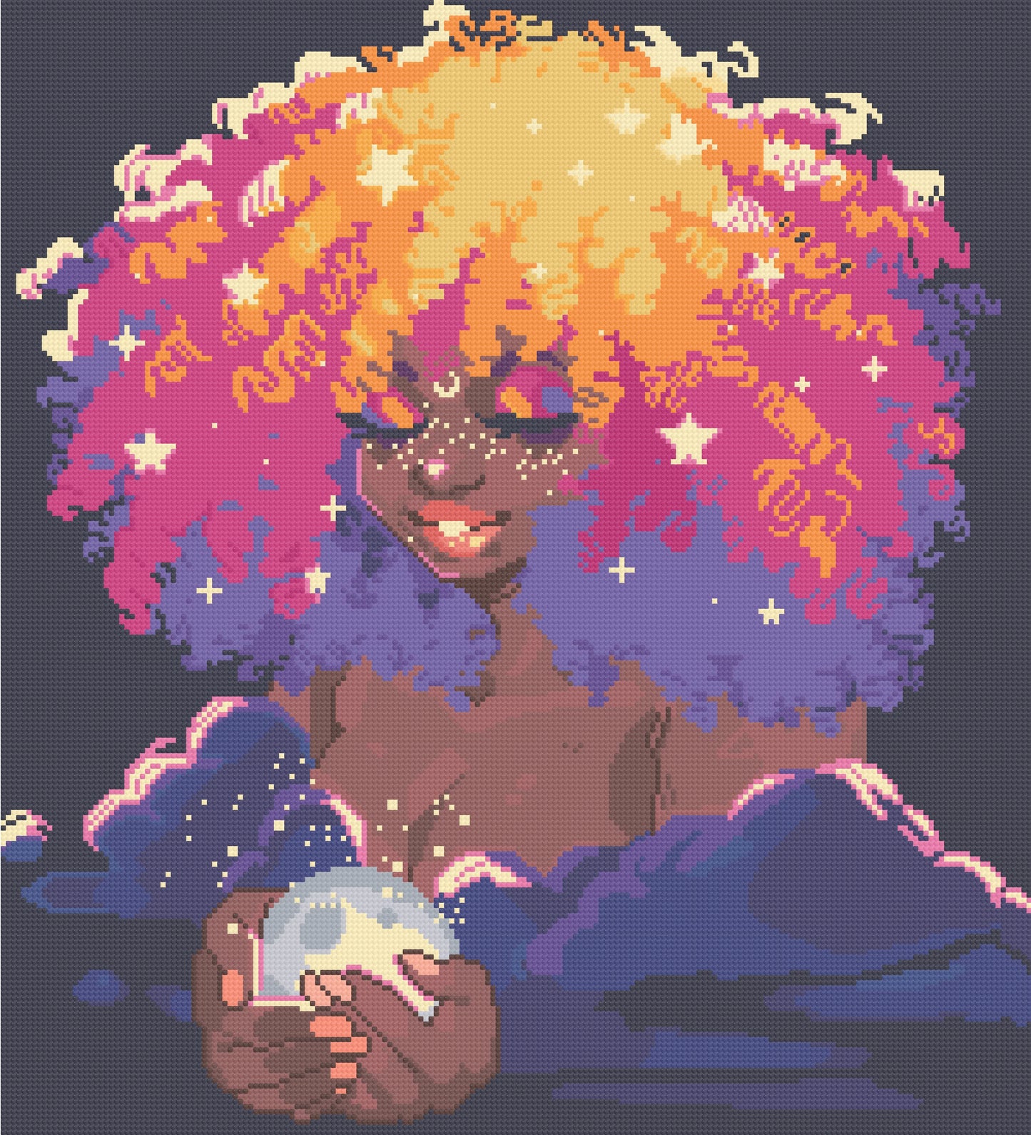 Nights Welcome | Pixel Charted | Ready To Ship