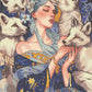 Enchanted Frost | Pixel Charted | Ready Too Ship