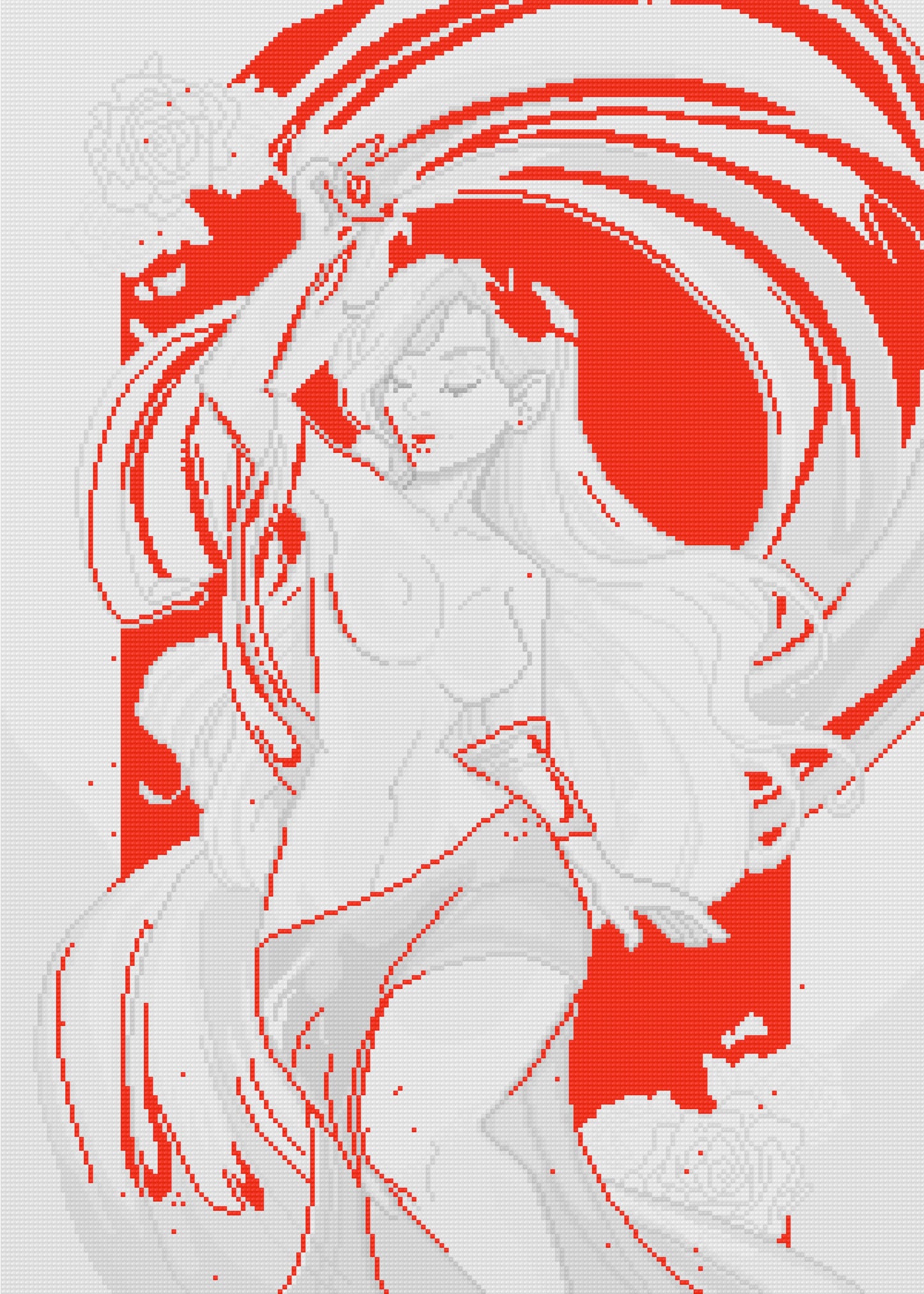 Aphrodite | Pixel Charted | Nsfw  | Ready To Ship