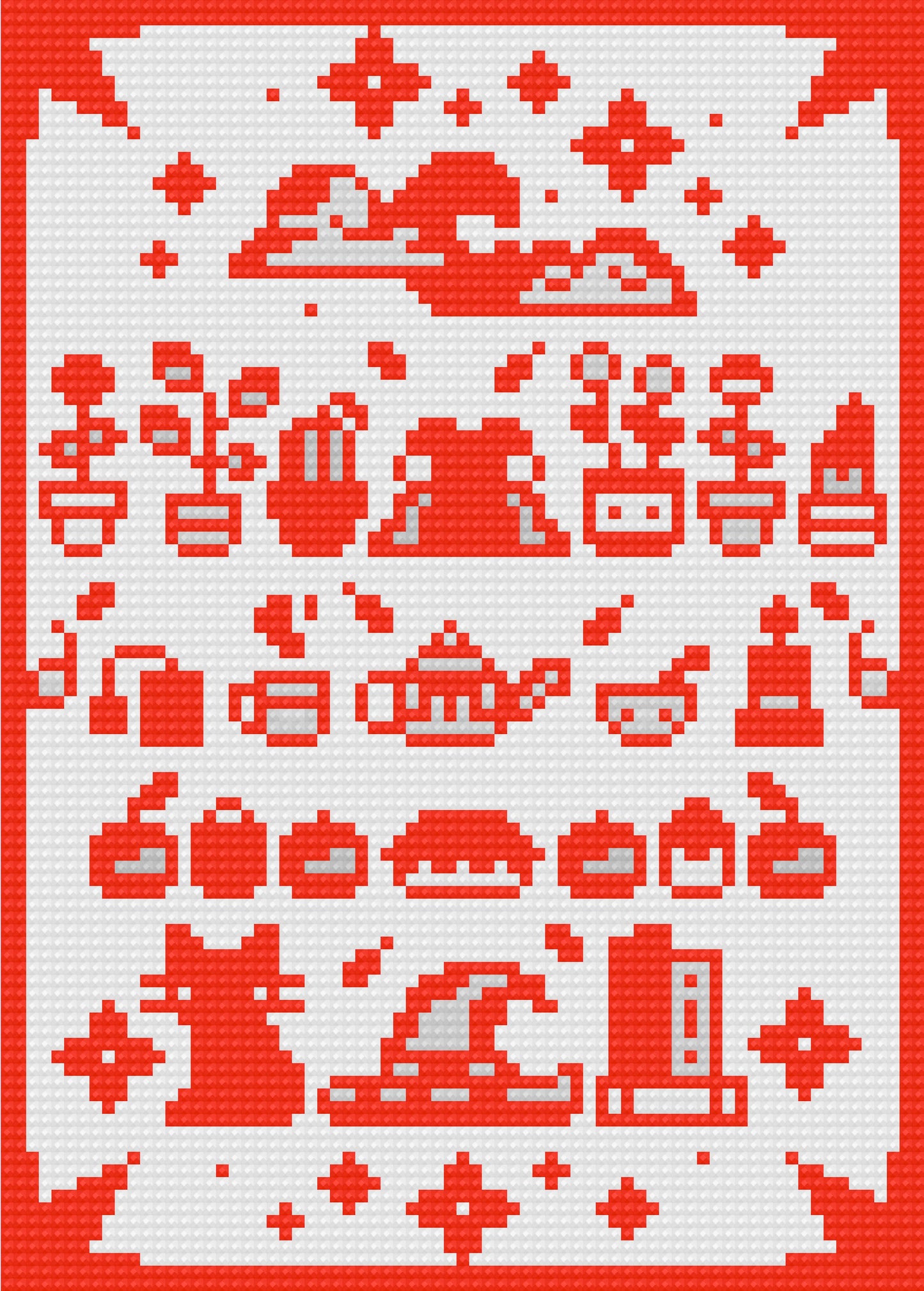 Simple Spells | Pixel Charted | Ready To Ship