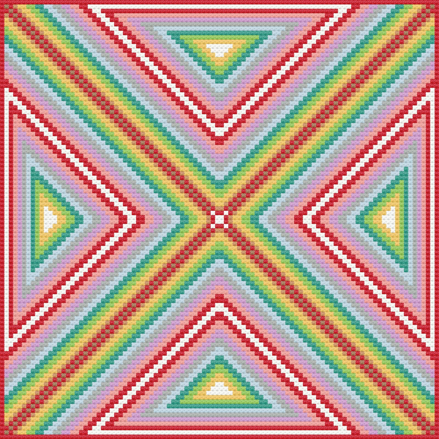 Glimmer Geometry | 100% Special Drill | Pixel Charted