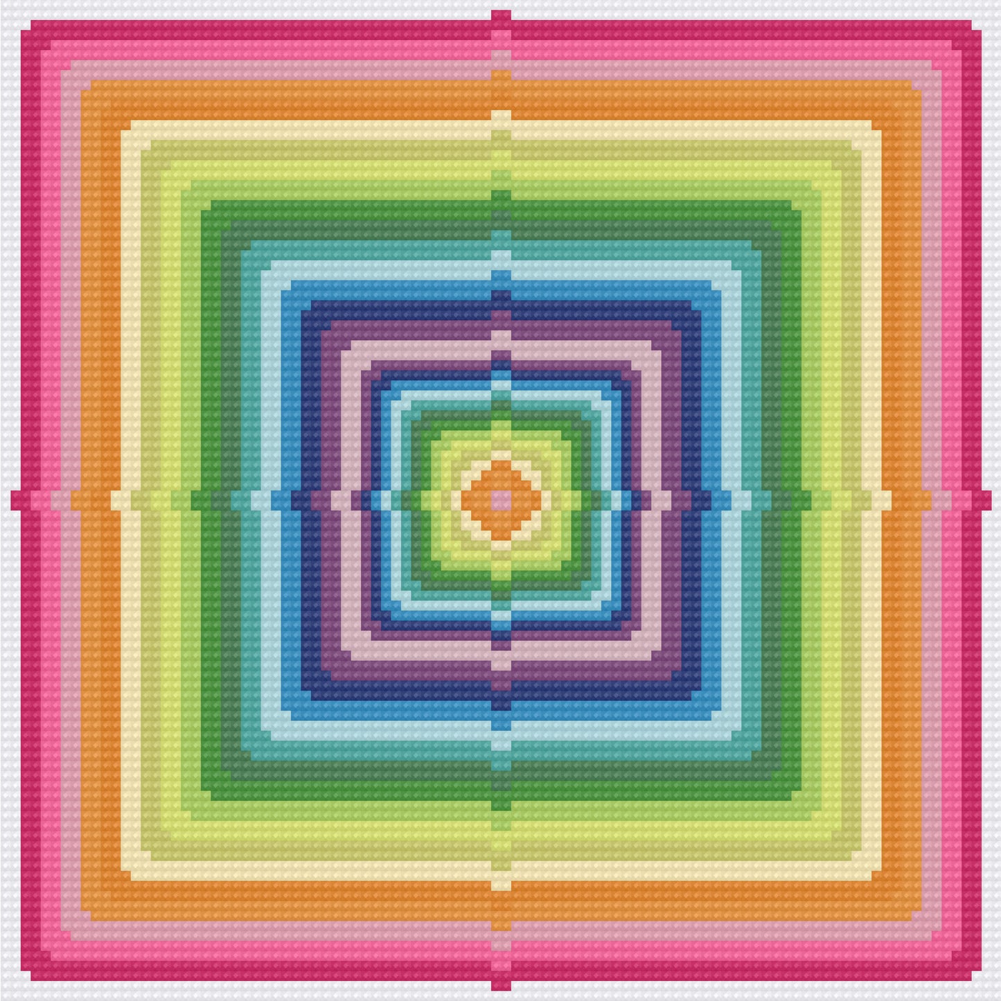 Luminescent Geometry | 100% Special Drill | Pixel Charted | Ready to Ship