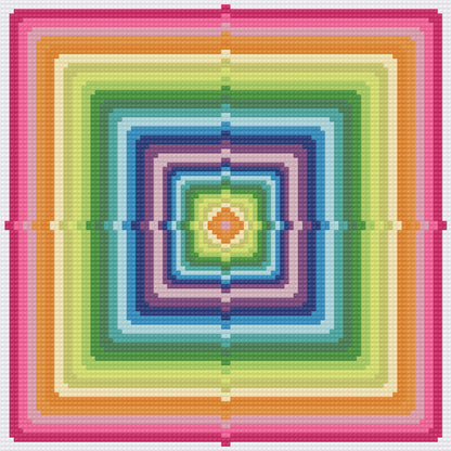 Luminescent Geometry | 100% Special Drill | Pixel Charted | Ready to Ship