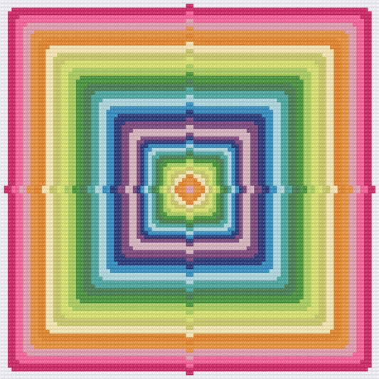 Luminescent Geometry | 100% Special Drill | Pixel Charted | Ready to Ship