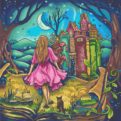 Of Stories and Castles | Pixel Charted | Ready To Ship