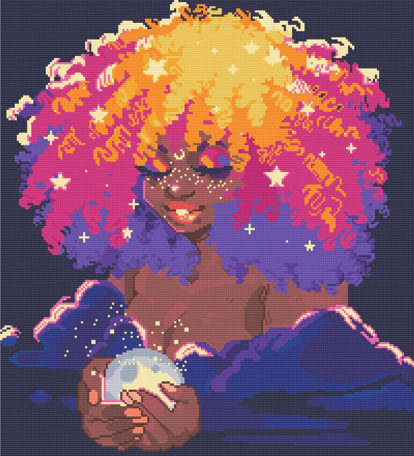 Nights Welcome | Pixel Charted | Ready To Ship