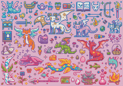 Dragon Adventure | Pixel Charted