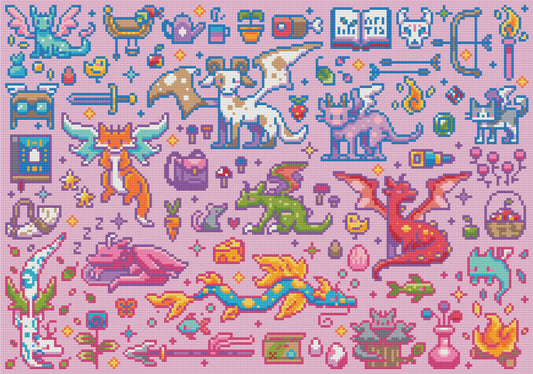Dragon Adventure | Pixel Charted