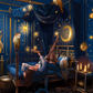 Witch's Bedroom And Her Owls Companions