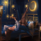 Witch's Bedroom And Her Owls Companions
