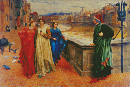 Dante and Beatrice | Henry Holiday
