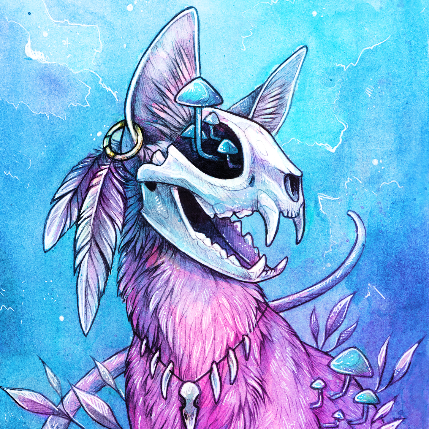 Skull Kitty