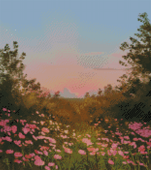 Sunset in Spring