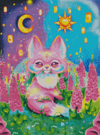 Pink Little Fox